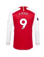 Arsenal Gabriel Jesus #9 Kotipaita 2023-24 Pitkähihainen